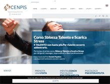 Tablet Screenshot of cenpis.it